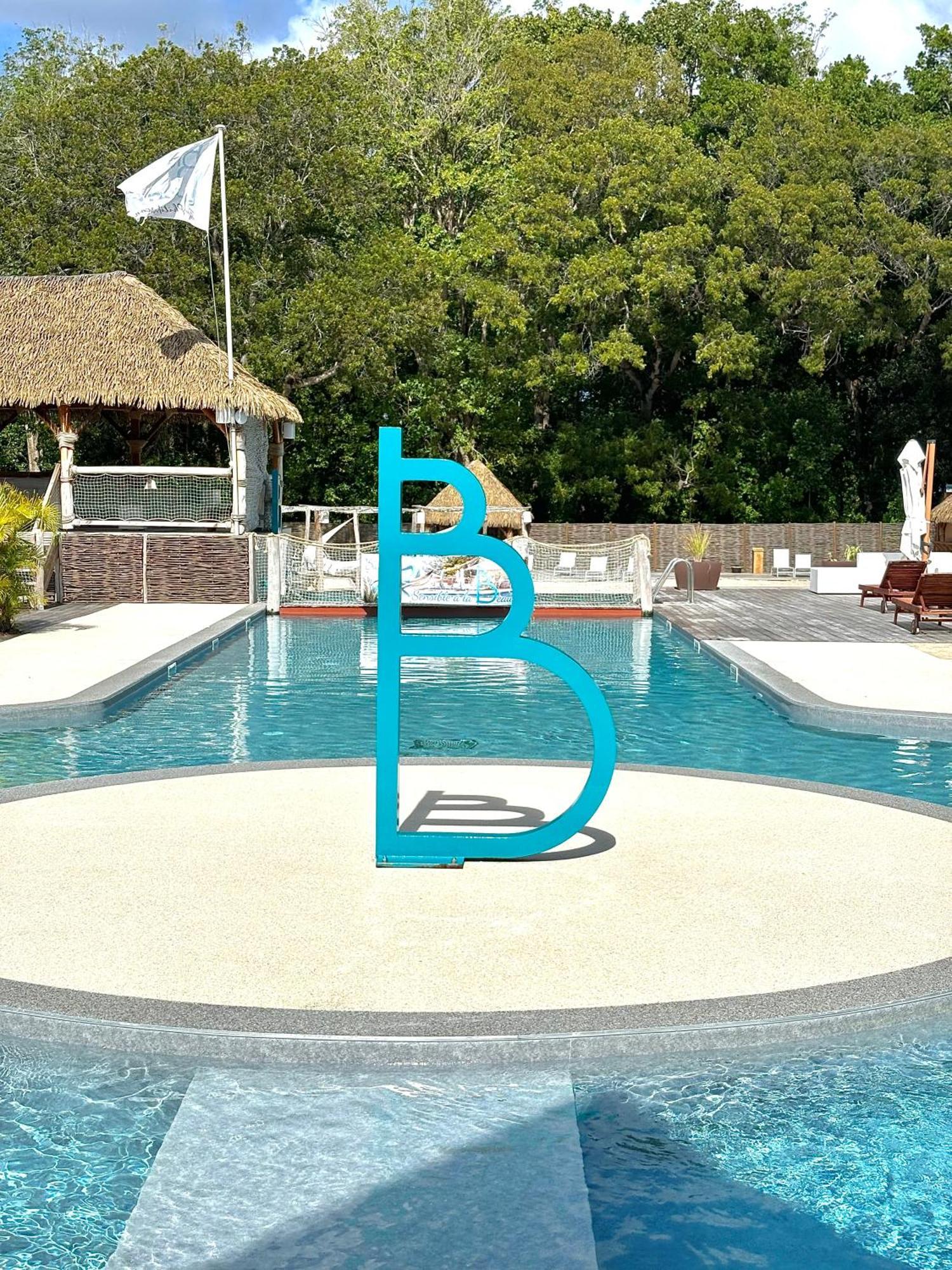 Bungalow La Kawannaise - Piscine, Terrasse, Plage Grand-Bourg  Extérieur photo